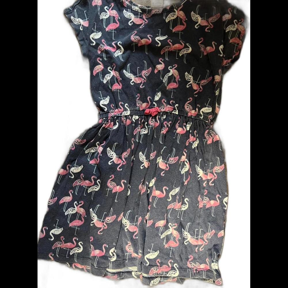 Gymboree 7/8 girls flamingo dress